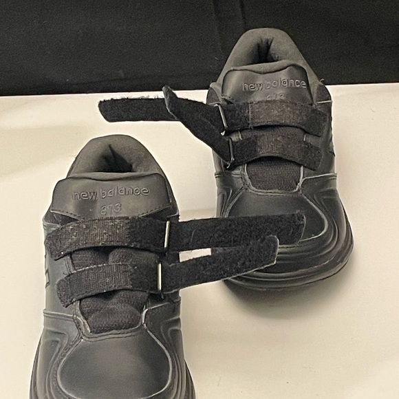 NEW BALANCE WW 813H WOMEN’S BLACK LEATHER WALKING SHOE DUAL STRAPS US SIZE 7.5 - Picture 8 of 10